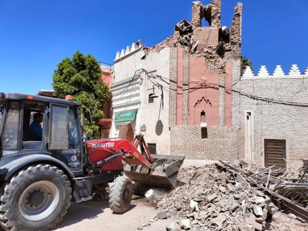 المساجد والبنايات العتيقة.. أكبر المتضررين من زلزال مراكش (فيديو+صور)